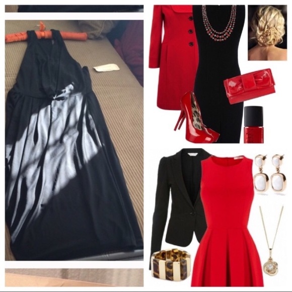 Nicole Miller Black Dress (Sz 4/6) - Picture 6 of 8